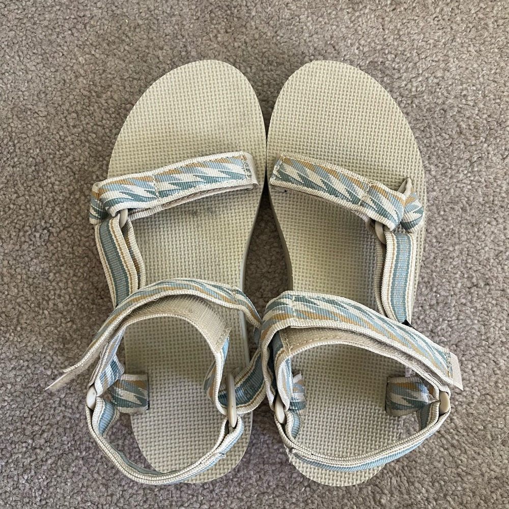 TEVA Midform platform sandals bolt light